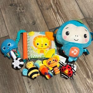 Colorful Animal Friends Kids Toy Set